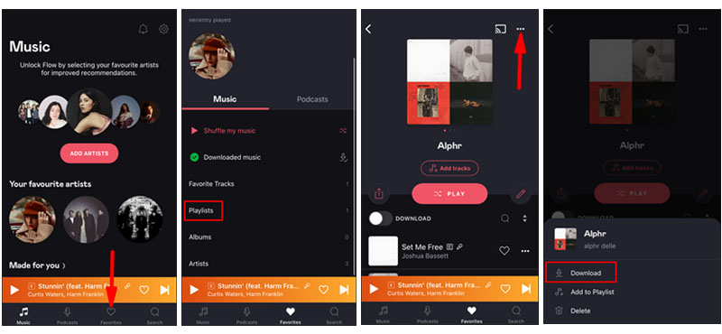 download music from deezer